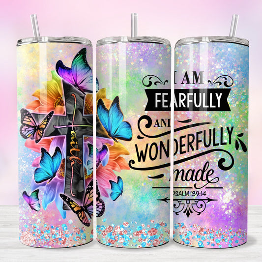 Fearfully & Wonderfully Made - Tumbler 20oz